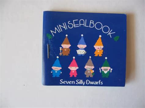 SANRIO MINI SEAL Sticker Book SEVEN SILLY DWARFS Vintage 1979 New $49.95 - PicClick