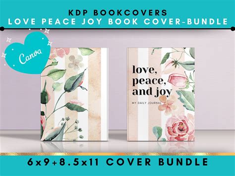 KDP Cover Premade Book Cover Bundle 6x9. 8.5x11 Love - Etsy in 2022 | Book cover, Premade book ...