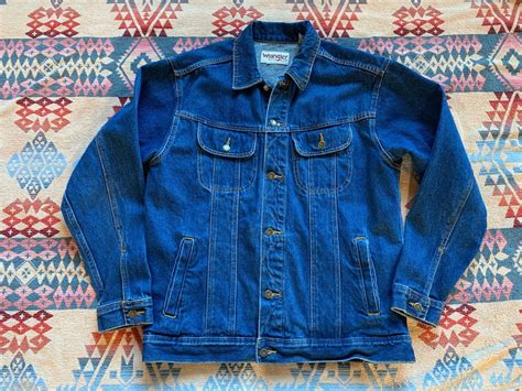 Wrangler Rugged Wear Denim Unlined Jacket, Men's Larg… - Gem