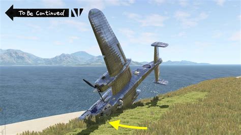 Plane Crash In BEAMNG Flight Simulator (Realistic Crash Animations ...