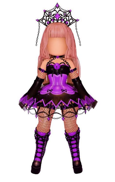 Shadow Empress Full Set | Aesthetic Roblox Royale High Outfits