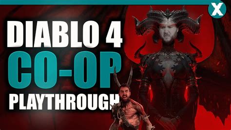 Diablo 4 CO-OP Playthrough - PART 1 - YouTube