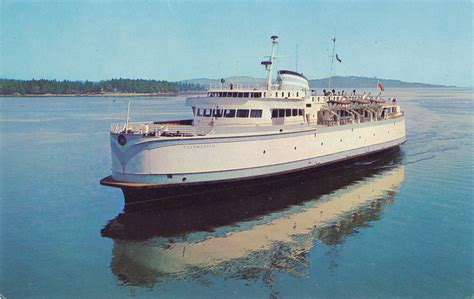 Postcard: MV Tsawwassen | BC Ferries' M.V. Tsawwassen. One o… | Flickr