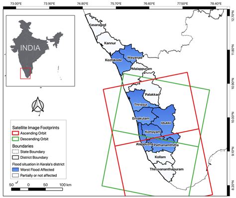 Kerala Flood Map Kerala Flood Relief Map Map Of Kerala India | Images ...