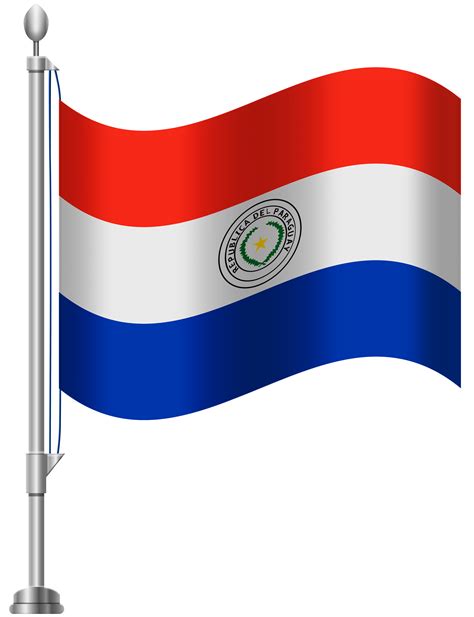 Paraguay Flag PNG Clip Art - Best WEB Clipart