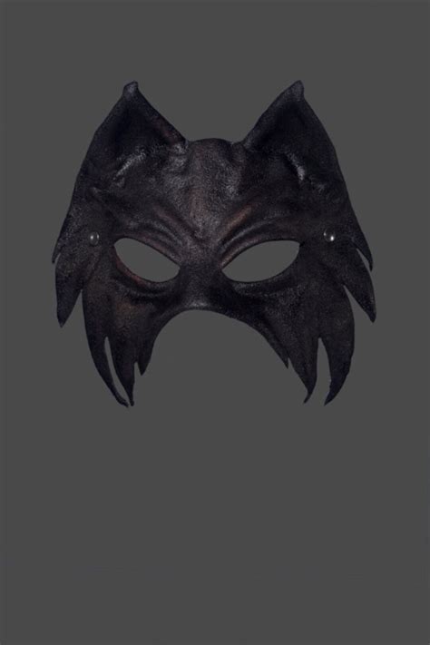 Leather Mask Leather Jackal - Etsy