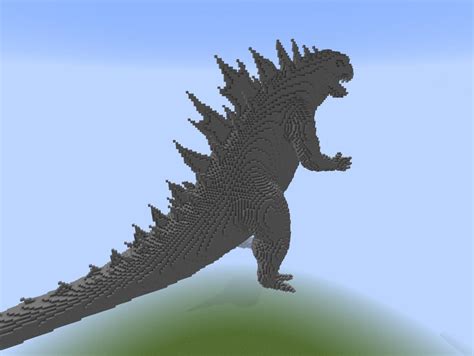 GODZILLA | MEGABUILD COMES ALIVE Minecraft Map