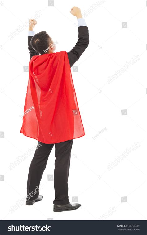 Back View Successful Businessman Super Hero Stock Photo 188754419 | Shutterstock