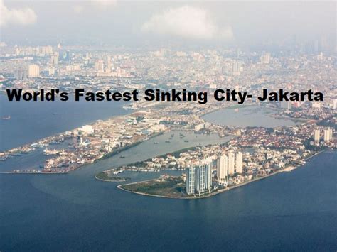 Indonesia's Capital, The World's Fastest Sinking City! Here's How To Mitigate Urban Floods