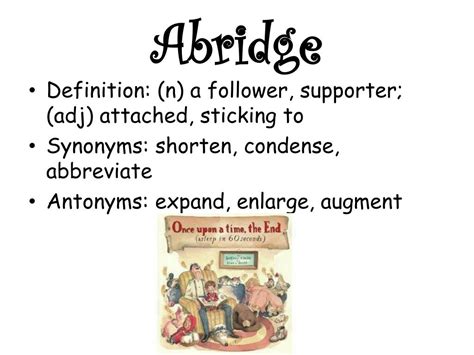 PPT - Abridge PowerPoint Presentation, free download - ID:2037824