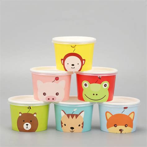 200ml 5oz Jelly Pudding Smoothie Dessert Plastic Ice Cream Cup - China ...