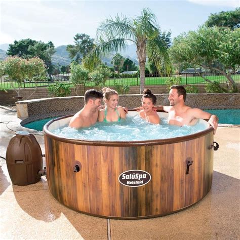 Bestway 7-Person 81-Jet Round Inflatable Hot Tub in the Hot Tubs & Spas ...