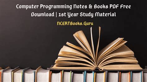 Computer Programming Notes & Study Material | CP Reference Books Pdf