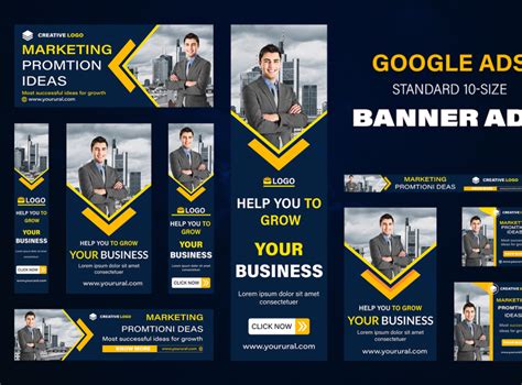 website banner ads for google ads design by Free mockup Download on Dribbble