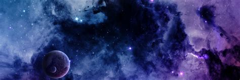 Beautiful Space Nebula Sci Fi Nebula Blue Planet Space Stars Twitter Header | Twitter header ...