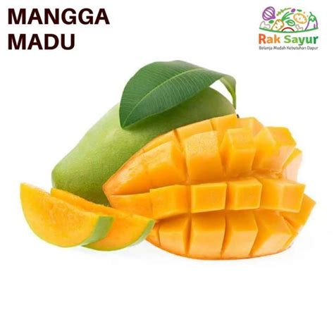 Jual Mangga Madu 1Kg Buah Segar Mango Jus Sehat Fresh Rak sayur Padang ...