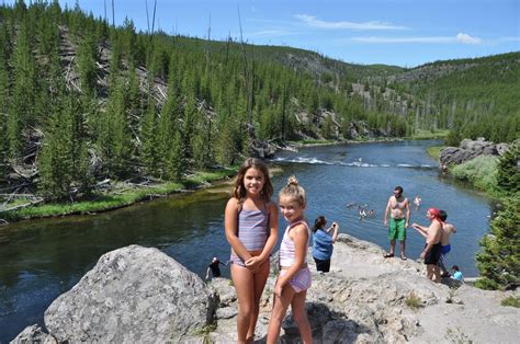 The Firehole River Swimming Hole is on the southern portion of Firehole ...