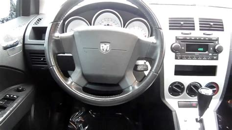 2008 Dodge Caliber SXT, gray - Stock# 6065911 - Interior - YouTube