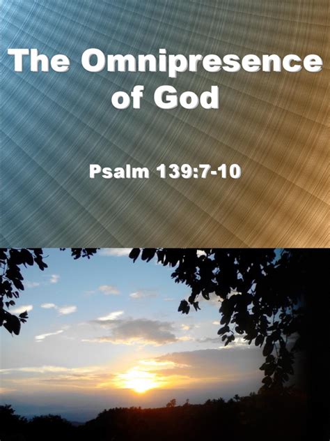 The Omnipresence of God.ppt | Heaven | Mythology