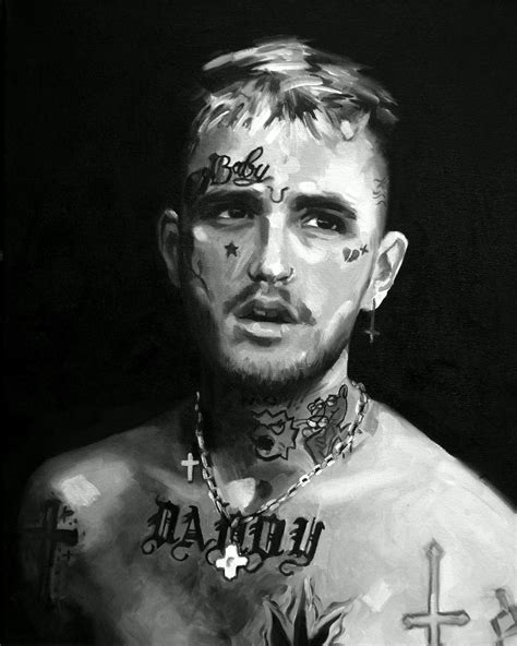 Lil Peep Oil Painting : LilPeep