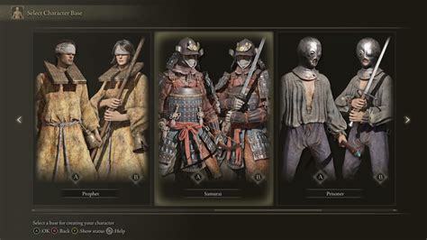 Samurai Elden Ring Class Guide: Stats, Weapons, Armor