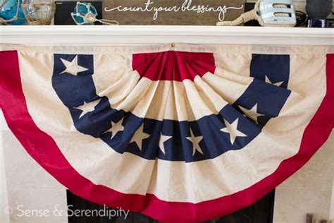 DIY Vintage Flag Bunting | The Harper House