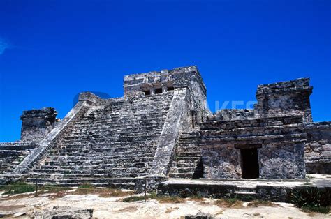 "Colorful pyramid ruins in Tulum, Mexico" Picture art prints and posters by Danita Delimont ...