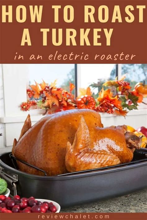 How To Roast A Turkey In An Electric Roaster For The Best Thanksgiving Bird | Cook turkey in ...