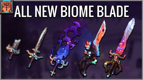 All New Biome Blade Upgrades & Weapons - Terraria Calamity Mod v1.5.1 ...