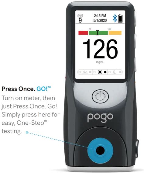 pogo Automatic Blood Glucose Monitoring System User Guide