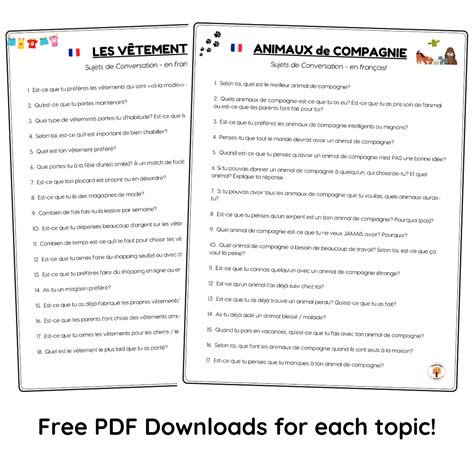 French Conversation Questions - The Happy Maple Language Co