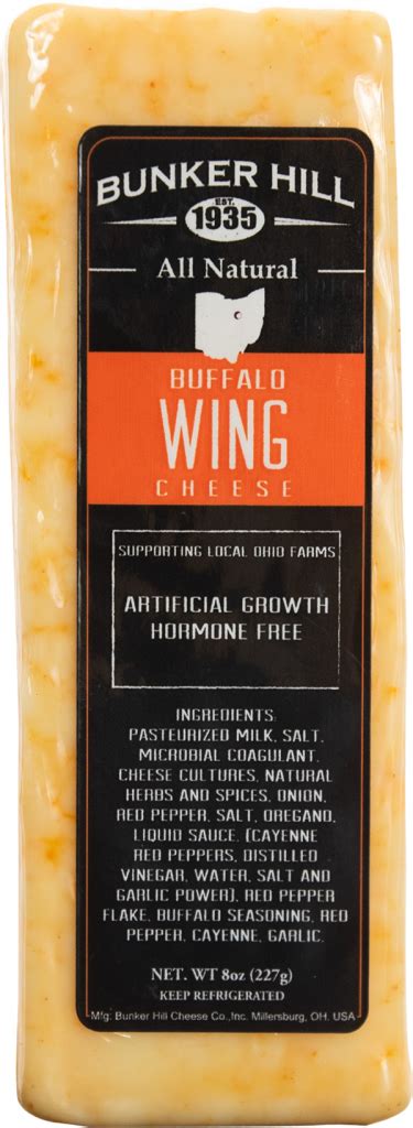 Buffalo Wing Cheese - Bunker Hill Cheese