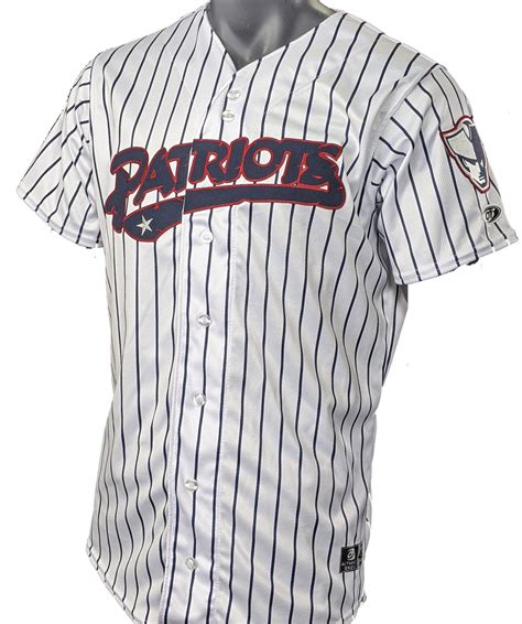 Somerset Patriots Adult Home Pinstripe Replica Jersey – Somerset ...