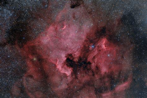 Astronomers Do It In The Dark - The North American and Pelican Nebulae in HaRGB - Emission ...