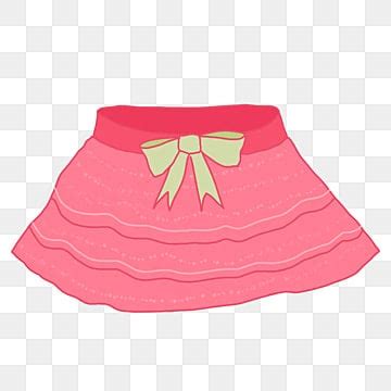 Pink Skirt Clipart Transparent PNG Hd, Pink Skirt Childrens Skirt Girl Skirt Pink Skirt, Skirt ...