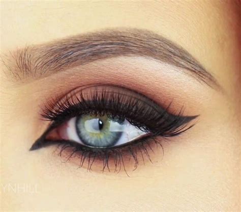 brown eye makeup #Eyemakeup | Cat eye makeup