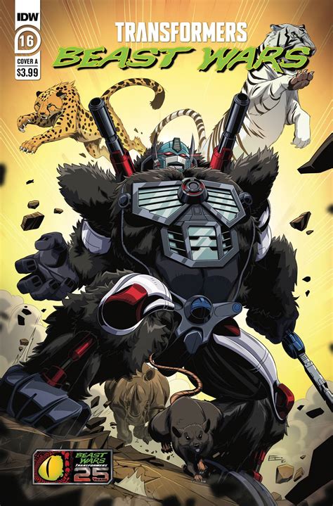 MAR220504 - TRANSFORMERS BEAST WARS #16 CVR A LOPEZ - Previews World