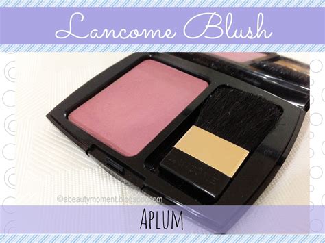 A Beauty Moment: Review: Lancome Blush Subtil in Aplum