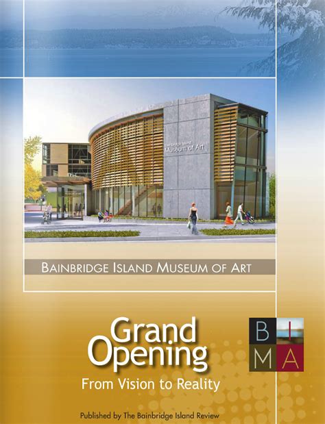 PHC Construction: Bainbridge Island Museum of Art - Grand Opening from Vision to Reality