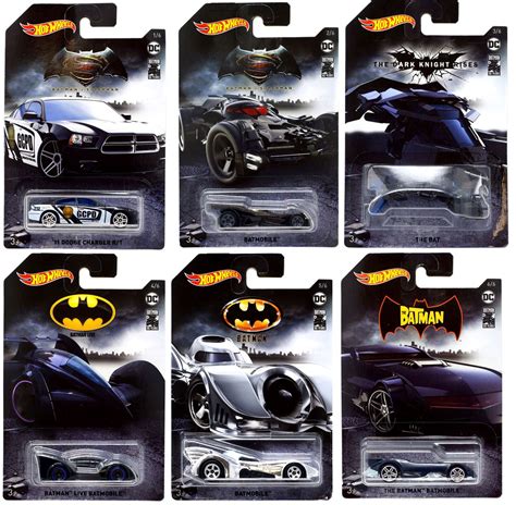 Hot Wheels DC Batman 80 Years 164 Die-Cast Car Set Mattel Toys - ToyWiz