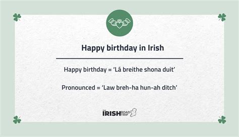 10 Irish Birthday Blessings + Toasts (They'll Love)