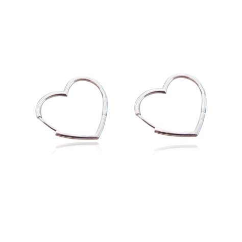 Aimee Open Heart Earrings - Culturesse