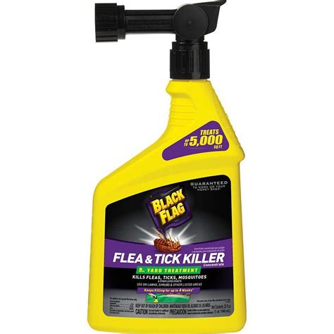 Black Flag Flea and Tick 32 oz. Ready-to-Spray Concentrate-HG-11105 - The Home Depot