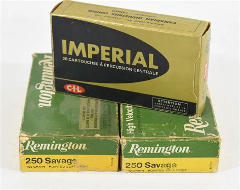 250 Savage Ammo & Brass - Landsborough Auctions