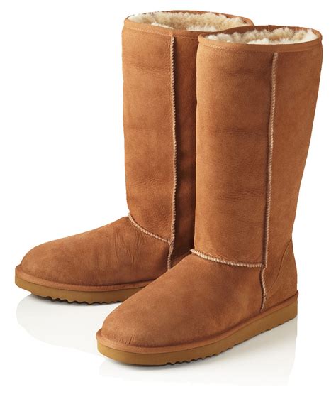 UGG Chestnut Classic Tall Sheepskin Boots in Brown - Lyst