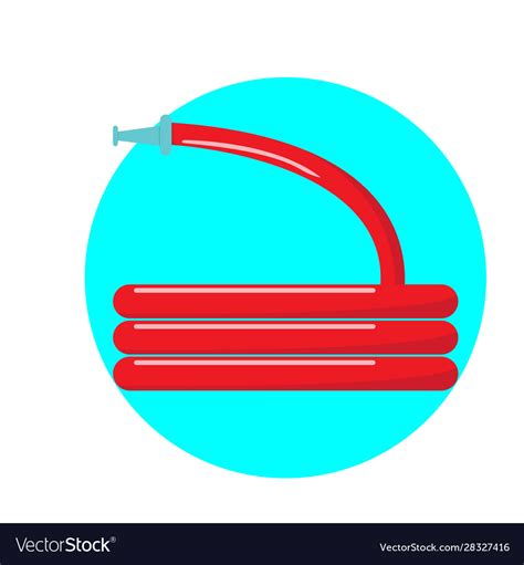 Hose simple clip art Royalty Free Vector Image