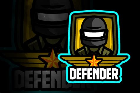 Defender Squad E-Sport Logo Graphic by remarena · Creative Fabrica