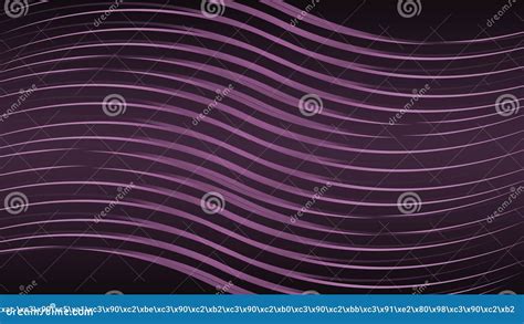 Lines Wallpaper. Purple Lines on the Black Background. Wave Line Backdrop Stock Illustration ...