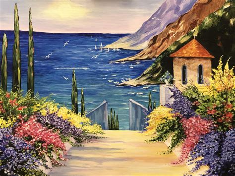 Acrylic Landscape Paintings On Canvas - Top Painting Ideas