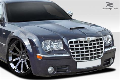 2008 Chrysler 300C 0 Hood Body Kit - 2005-2010 Chrysler 300 300C Duraflex SRT Look Hood - 1 ...